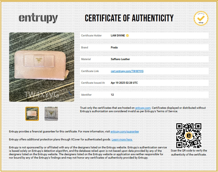 Saffiano Cuir Leather Continental Wallet