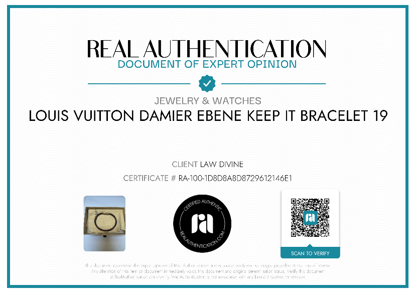 Keep It Bracelet Damier