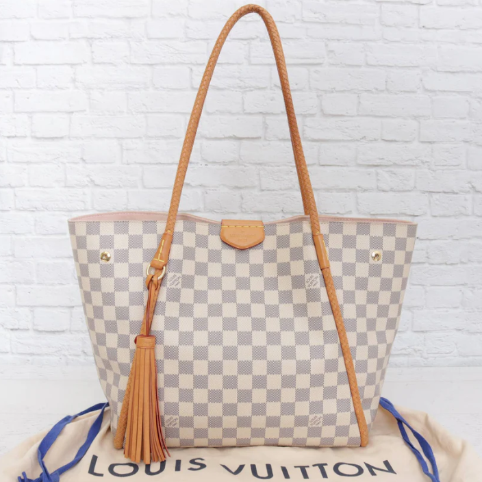 Damier Azur Canvas Propriano Tote Bag twins