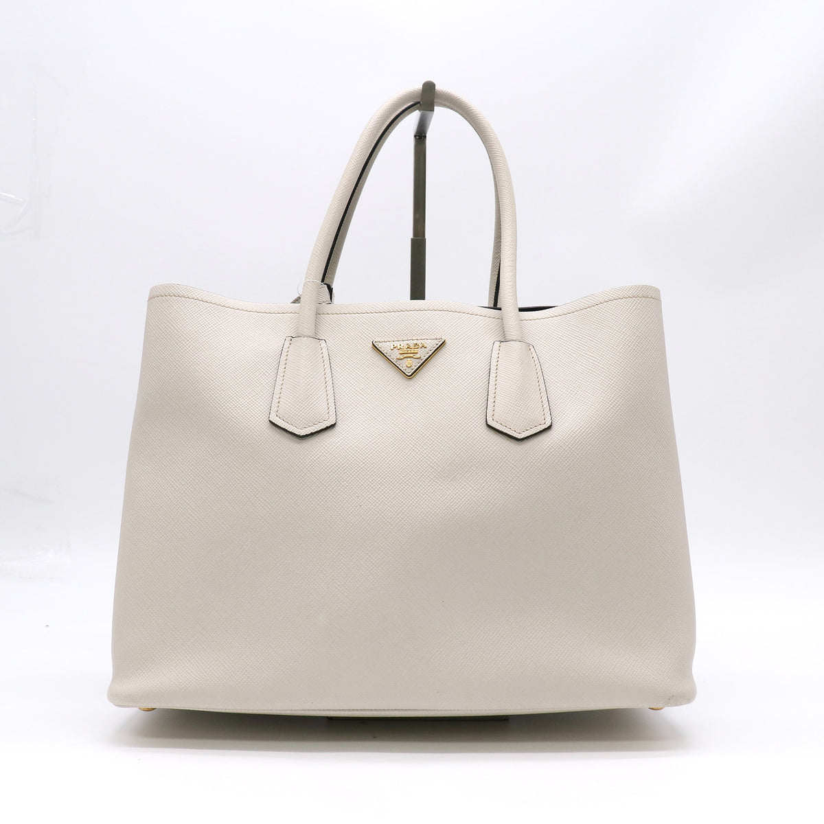 Prada Cuir Double Tote Saffiano Leather Large twins LDJ5839